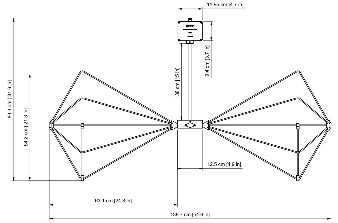 TBMA2 EMI双锥测量天线说明书