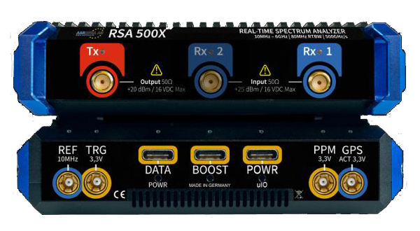 德国安诺尼aaronia SPECTRAN V6实时频谱分析仪 RTSA格式文件...