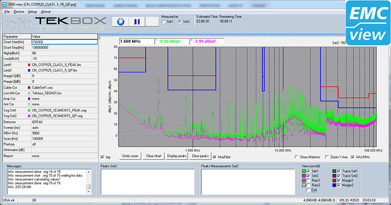 EMCview EMC测试软件V9.0