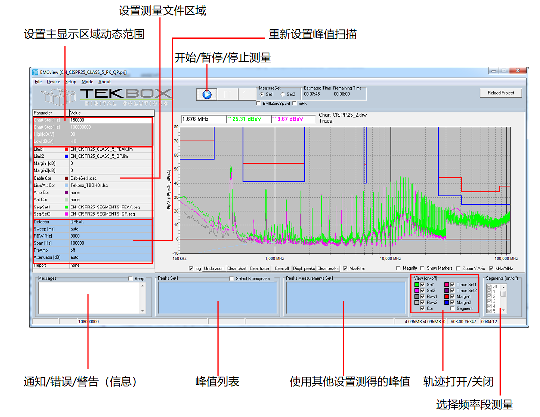 EMC测试软件EMCview V11.08