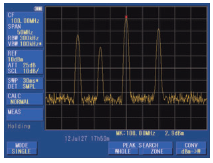 手持式实时频谱分析仪MSA538E（20K-3.3G）