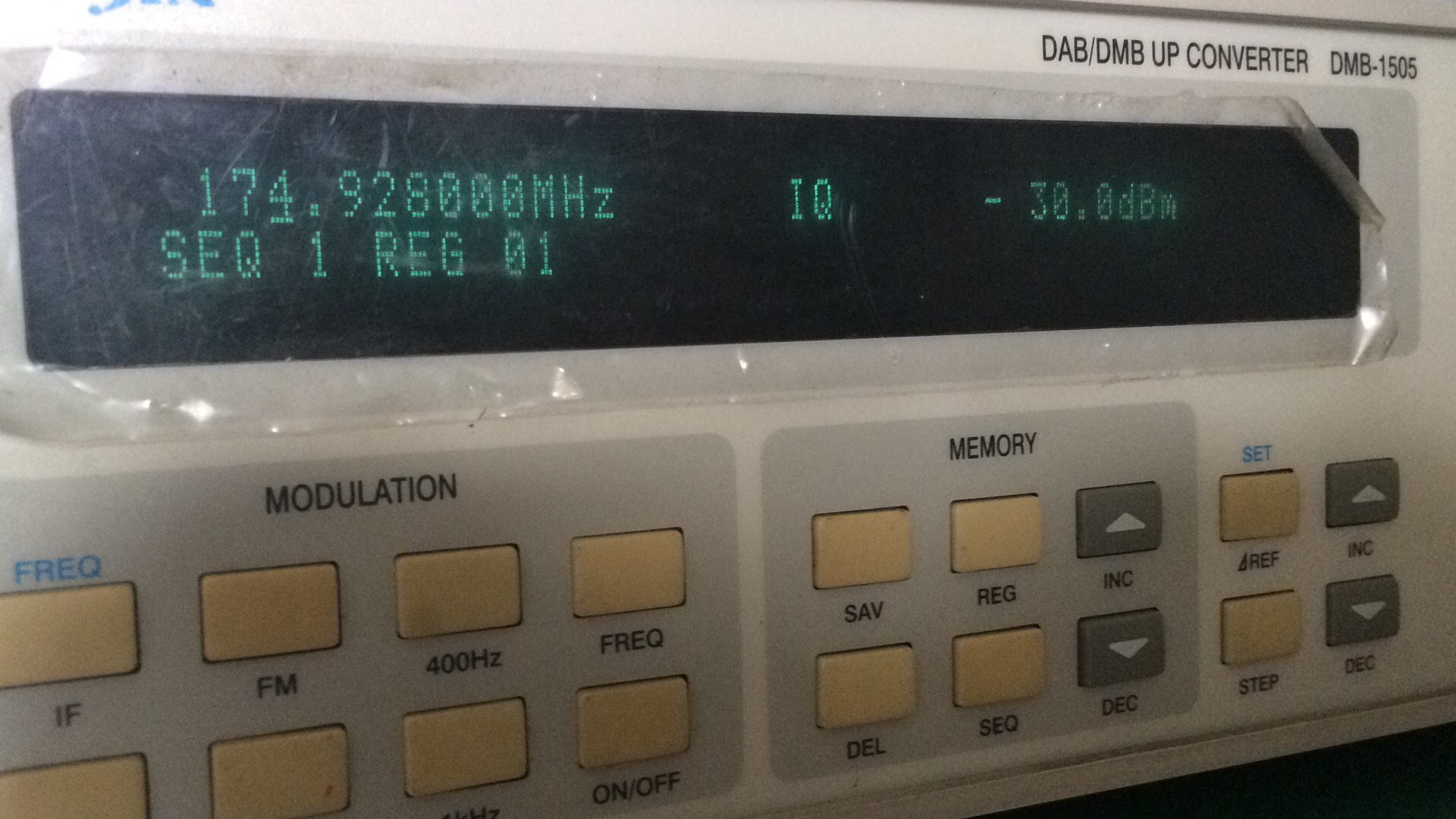 维修DMB-1505 MPG-1506韩国金进DAB信号发生器
