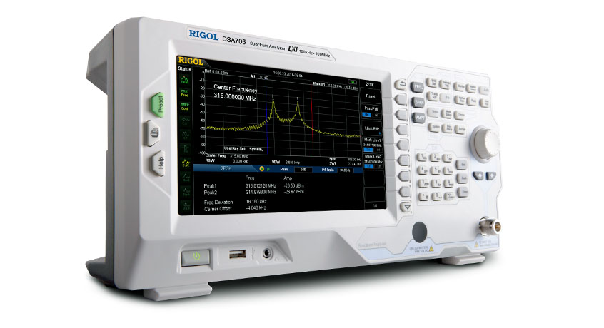 DSA705频谱分析仪 100K-500M