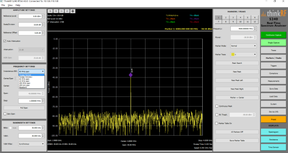 ThinkRF R5500 实时频谱分析仪